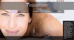 Desktop Screenshot of dermatologo-estetica.com