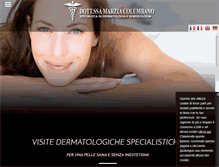Tablet Screenshot of dermatologo-estetica.com